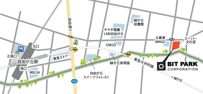 アクセスマップ